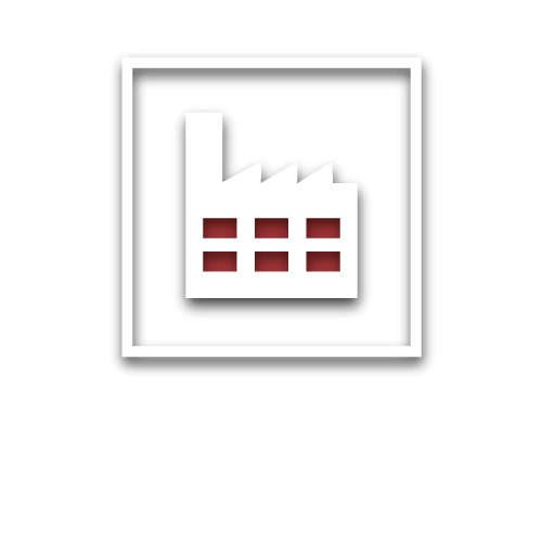 Factories and Manufacturing Icon